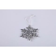 Christmas flower hanging ornament