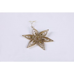snowflake hanging ornament