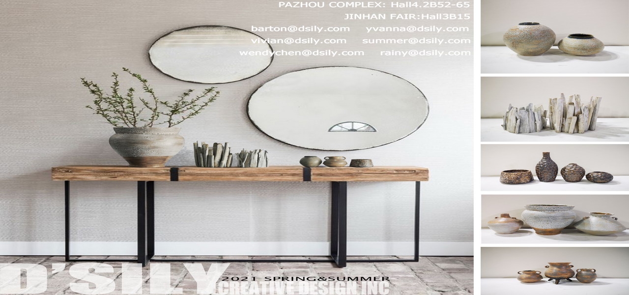 D'sily canton fair online : Ceramic Porcelain Garden Home Decor
