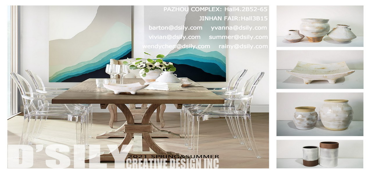 D'sily canton fair online : Ceramic Porcelain Garden Home Decor