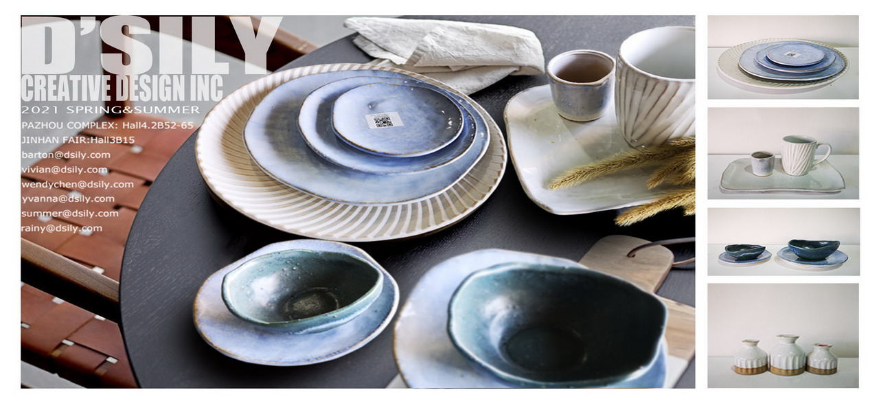 D'sily canton fair online : Ceramic Porcelain Garden Home Decor