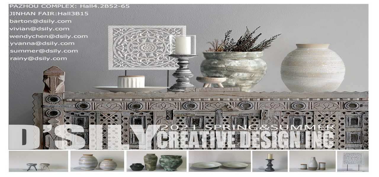 D'sily canton fair online : Ceramic Porcelain Garden Home Decor